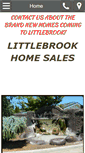 Mobile Screenshot of littlebrookhomesales.com